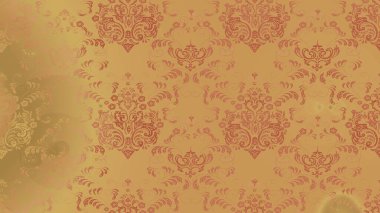 Raster illüstrasyonundaki çiçek desenli çizim. Bej, turuncu ve sarı renkli çiçekler. Renkli Bahar Teması eskiz kalıbı. Düz Çiçek Elementleri Tasarımı.