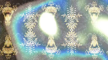 Modern gelişim, nötr, gri ve mavi raster arka plan duvar kağıdı çizimi, klasik çizgi çizgisi, desenli desenli çiçekler, çiçekli süsler. Çiçekli el çizimi çizimi deseni.