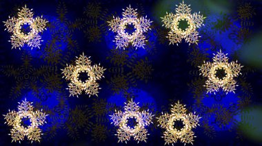 Elle çizilmiş antistress kar tanesi. Kapak, poster, tişört ya da dövme için şablon. Kış boyama sayfaları yetişkin Sanat Terapisi için. Raster illüstrasyon.