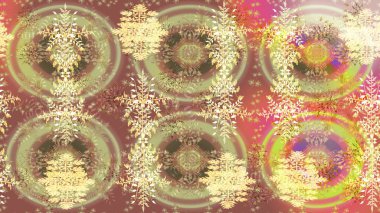 Yeni yıl kar tanesi. Düz kar karalama ikonları, bej renkli kar taneleri, noel afişi için tarafsız ve kahverengi renkler, kartlar. Güzel soyut kar taneleri raster tasarımı..