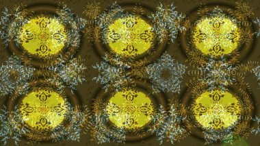 Raster. Meteoroloji buz koleksiyonu. Kış Noel 'inde kar bembeyaz kristal element. Kar Tanesi raster ikonu arka plan kahverengi, yeşil, sarı renk. Xmas don kar taneleri izole edilmiş siluet sembolü.