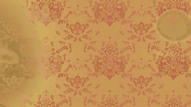 Çiçekli karalama şeklinde Raster çiçek deseni. Nazikçe, güzel çiçek arkaplanı. Çiçekler bej, turuncu ve sarı renklerde.