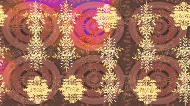 Yeni yıl dekoratif kar taneleri arka planı. El çizimi Noel Raster illüstrasyonu. Kış Kar Taneleri Karalamaları.