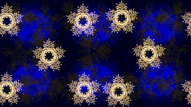 Siyah, mavi ve gri renkler üzerine şirin soyut kar tanesi raster tasarımı. Düz kar karalama ikonları, yılbaşı afişi için kar taneleri silueti, kartlar. Yeni yıl kar tanesi.