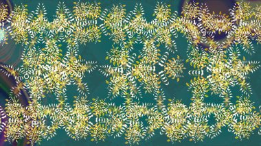 Kar tanesi süs desen. Snowflakes desen. Kar taneleri arka plan. Arka plan üzerinde izole soyut kar taneleri ile düz tasarım. Raster illüstrasyon.