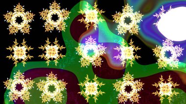 Elle çizilmiş antistress kar tanesi. Kış boyama sayfaları yetişkin Sanat Terapisi için. Raster resim. Kapak, poster, tişört ya da dövme için şablon.