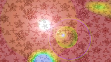 Kusursuz çiçek deseni. Raster illüstrasyonu. Pembe, kahverengi ve turuncu renklerde Asya tekstili.