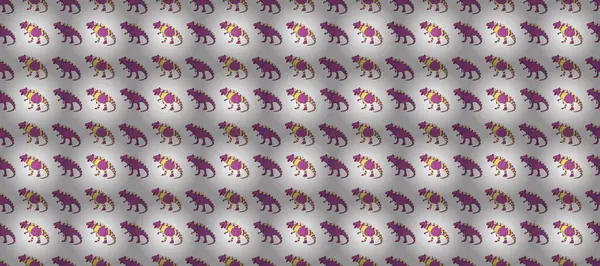 Saurischian dinozorları. Renkli kertenkele benzeri dinozorlar paketleme ya da giydirme için. Dinozorlarla geometrik, pürüzsüz desen.