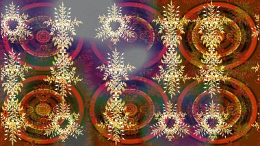 Kar tanesi kışı kahverengi, gri ve mor renklerde yalıtılmış. Noel tasarımı için. Kahverengi, gri ve mor ikon silueti. Raster illüstrasyonu. Yeni yıl tabelası. Kutlamanın sembolü.