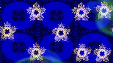 Güzel bir kış süsü. Raster illüstrasyonu. Kar taneleri koleksiyonu. Raster mavisi, nötr ve siyah kar tanelerinden izole edilmiş..