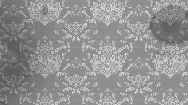 Gri ve tarafsız çiçekler. Eskiz arkaplan modeli. Suluboya, elle çizilmiş. Raster stoku.