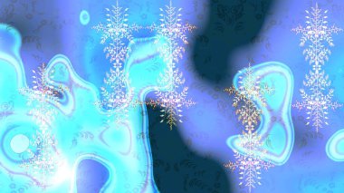 Renkli elementlerle Raster ilginç desen