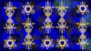 Renkli elementlerle Raster ilginç desen