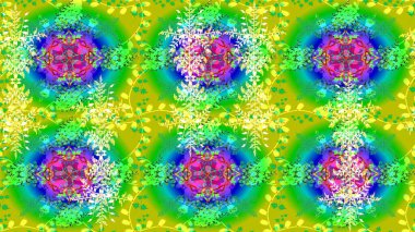 Raster güzel kar taneleri renkli arka plan üzerinde. Kar tanesi simgesi, izole. Raster resim. Düz tasarım.