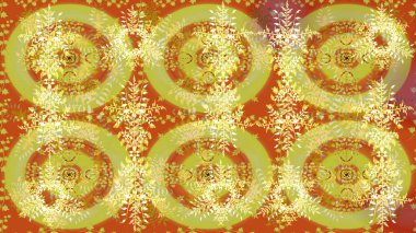 Raster resim. Raster kar taneleri desen. Renkli arka plan üzerinde raster sevimli kar taneleri.