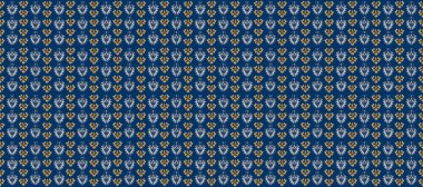 Mavi arka plan. Renkli arkaplanda ilginç karalamalar olan kusursuz desen. Pano. Raster illüstrasyonu.