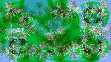 Arabesk ile klasik model. Arabesk ve çiçekli doğu raster desenleri. Geleneksel klasik süs.