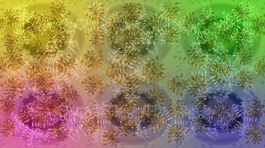 Winter abstract background. Raster christmas abstract colorful background with falling snowflake. Christmas background with snowflakes. Raster illustration. clipart