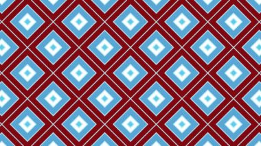 Renkli unsurlarla hareketli arka plan görüntüleri. Çiçekler. Eski model. Bayrak tarzı. Altın, altın. Video kaydı. Şablon.