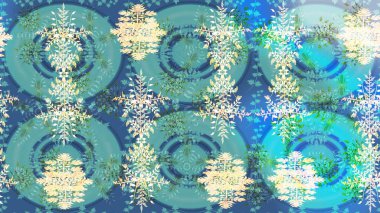 Kış mavisi, nötr ve yeşil noel kar kristal elementi. Xmas Frost kar taneleri izole edilmiş siluet sembolü. Meteoroloji buz koleksiyonu. Kar tanesi raster arka planı. Raster tasarımı.