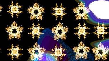 Xmas Frost kar taneleri izole edilmiş siluet sembolü. Kar Tanesi Raster simgesi arkaplanı. Raster tasarımı. Meteoroloji buz koleksiyonu. Kış siyah, mavi ve kahverengi Noel karlar düz kristal element