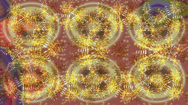 Kar tanesi raster arka planı. Kış kahverengisi, nötr ve sarı noel kar düz kristal element. Meteoroloji buz koleksiyonu. Xmas Frost kar taneleri izole edilmiş siluet sembolü. Raster çizimi..