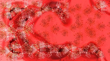 Raster kar tanesi ikonu. Kar tanesi ikonu, izole edilmiş. Raster illüstrasyonu. Renkli arka planda kar taneleri. Düz tasarım.