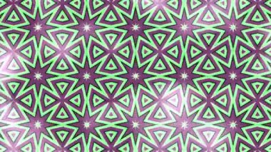 Renkli unsurlarla hareketli arka plan görüntüleri. Çiçekler. Eski model. Bayrak tarzı. Video kaydı. Şablon. Döngü. Kusursuz..