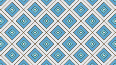 Renkli unsurlarla hareketli arka plan görüntüleri. Çiçekler. Eski model. Bayrak tarzı. Altın, altın. Video kaydı. Şablon.