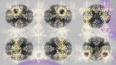 Basit bir kar tanesi. Kışın sembolü, mutlu noeller, mutlu yeni yıl kutlaması Raster illüstrasyonu. Soyut duvar kâğıdı, ambalaj dekorasyonu. Tarafsız, gri ve bej renklerde şirin kar taneleri.