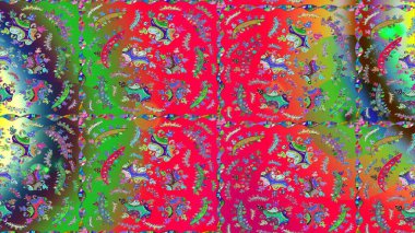 Raster stili kumaş deseni. Çiçekler suluboya çizim deseni.