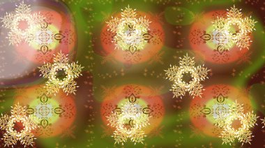 El yapımı çiçek ve bitki koleksiyonu. Raster illüstrasyonu. Eskiz tarzı kahverengi ve turuncu renklerde. Şirin karalamalı çiçek desenli çizim. Raster illüstrasyonu.