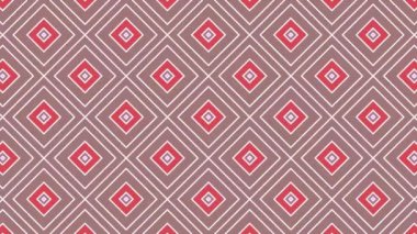 Renkli unsurlarla hareketli arka plan görüntüleri. Çiçekler. Eski model. Bayrak tarzı. Video kaydı. Şablon. Döngü. Kusursuz..