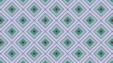 Renkli unsurlarla hareketli arka plan görüntüleri. Çiçekler. Eski model. Bayrak tarzı. Video kaydı. Şablon. Döngü. Kusursuz..