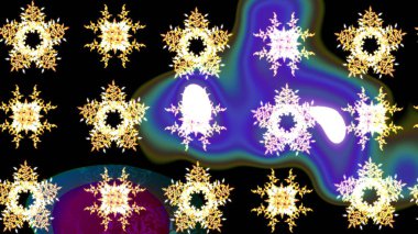 Siyah renkli çiçekler. Çiçekli karalama şeklinde Raster çiçek deseni. Yumuşak, bahar çiçekli arka plan.