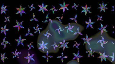 Noel doodle desen kar taneleri, raster arka plan ile. Raster illüstrasyon.