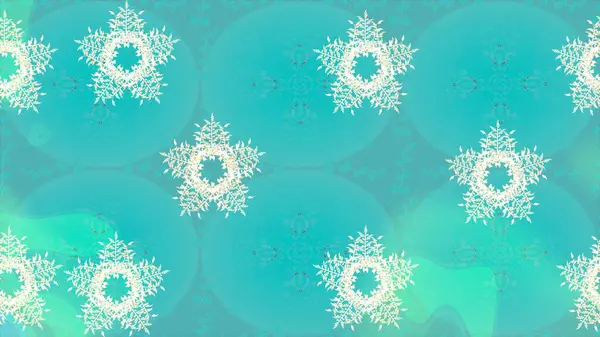 Mandalas 'ın dekoratif dokusu. Lace Snowflakes 'in etnik kökü. Kumaş veya Duvar Kağıdı Tasarımı. Stilize Çiçekler. Tekstil için Lacy Fashion Print. Folk Style. Raster illüstrasyonu.