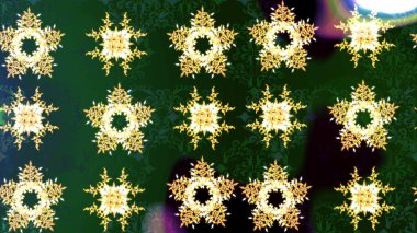 Düz Çiçek Elementleri Tasarımı. Renkli Bahar Temalı Kusursuz Arkaplan. Asya tekstil tarzında. Raster illüstrasyonu. Kusursuz çiçek deseni. Güzel kumaş deseni.