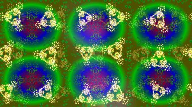 Kar taneleri tasarımı. Retro tarzı, kış elementleri. Modern soyut tasarım posteri, kapak, yeşil, mavi ve sarı renkli kart tasarımı. Moda olmuş kar taneleri ve elementler Memphis kartları.