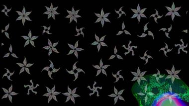 Kar Taneleri Karalamaları. El çizimi Noel Raster illüstrasyonu. Yeni Yıl Dekoratif Kar Taneleri Arkaplanı.