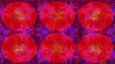 Kusursuz desenli, modaya uygun kumaş deseni. Raster illüstrasyonu. Düz Çiçek Elementleri Tasarımı. Şirin çiçek elementleri. Renkli Bahar Teması Kusursuz Arkaplan.