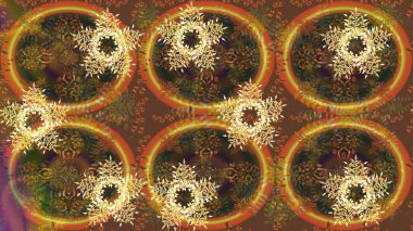 Kahverengi renkli çiçekler. Çiçekli karalama şeklinde Raster çiçek deseni. Yumuşak, bahar çiçekli arka plan.