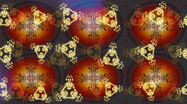 Kar Tanesi Mozaik ikonu. Siluet kar taneleri tabelası izole edilmiş kahverengi, gri ve kırmızı renkler. Düz dizayn. Sembol kışı, donmuş, Noel, yeni yıl tatili. Grafiksel element dekorasyonu. Raster illüstrasyonu.