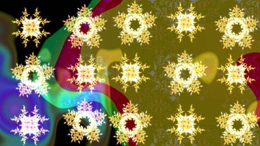 Raster deseni. Çiçekli çiçek deseni, suluboya. Küçük çiçekte güzel bir çiçek deseni..