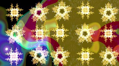 Kumaş, duvar kağıdı ve kağıt üzerine baskı yapmak için gelişen arka plan. Moda arka planında parlak buketler. Raster illüstrasyonu. Eski usul küçük çiçekli şirin bir eskiz deseni..