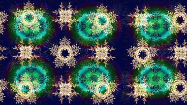 Xmas Frost kar taneleri izole edilmiş siluet sembolü. Meteoroloji buz koleksiyonu. Kış Noel 'inde kar bembeyaz kristal element. Kar Tanesi raster simgesi arka plan mavi, yeşil ve gri renk. Raster..