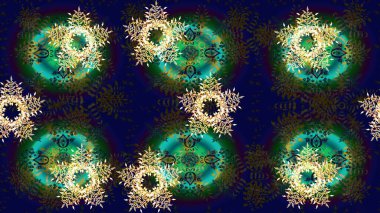 Kar Taneleri Raster illüstrasyonu. Dekorasyon kış kar ikonları. Raster Noel soyut renkli arkaplan ve düşen kar tanesi.