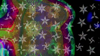 Karalama çizimlerindeki Kar Taneleri ikonu. Aralık ayı kış karı mevsimi. Raster illüstrasyonu.