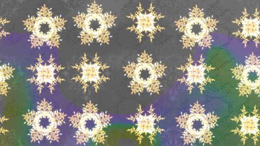 Geleneksel klasik süs. Arabesk ve çiçekli doğu raster desenleri. Arabesk ile klasik desen.