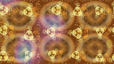 Modern tasarım posteri, kapak, kahverengi, bej ve sarı renkli kart tasarımı. Kar taneleri tasarımı. Retro stil dokusu, şablon kış elementleri. Moda olmuş kar taneleri ve elementler Memphis kartları.